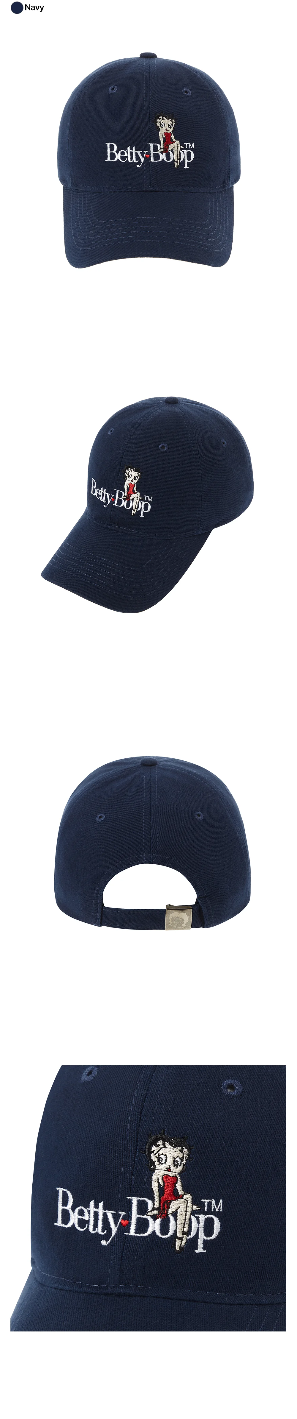 MUSINSA公式 | ULKIN CANVAS Betty Boop Classic Ball Cap_(4